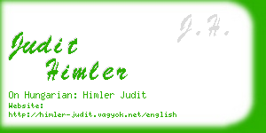 judit himler business card